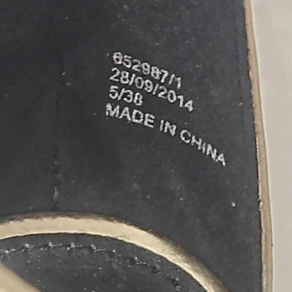 River Island White Crystal Barely there Embellished Heel Sandal - Picture 6 of 8